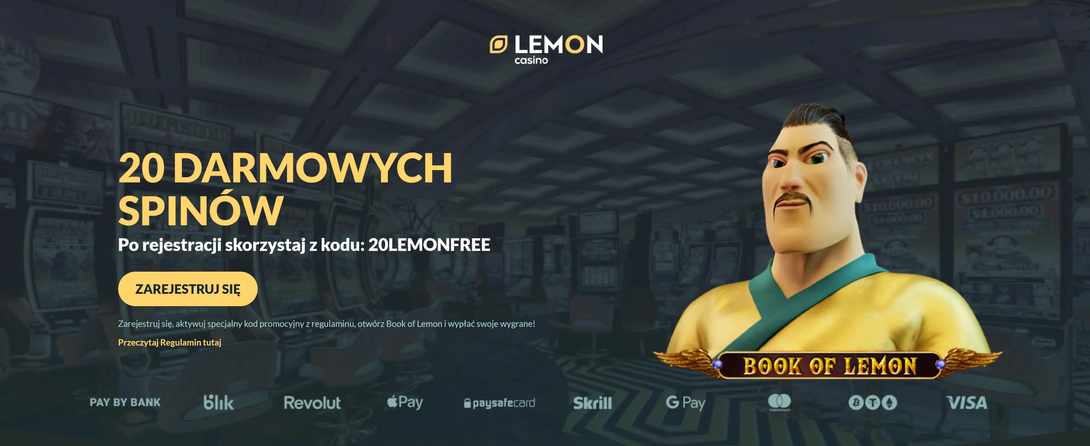 Lemon Casino – prezentacja promocji